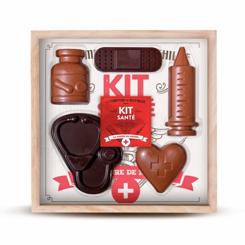 Kit Santé Chocolats Noir & Lait 175G